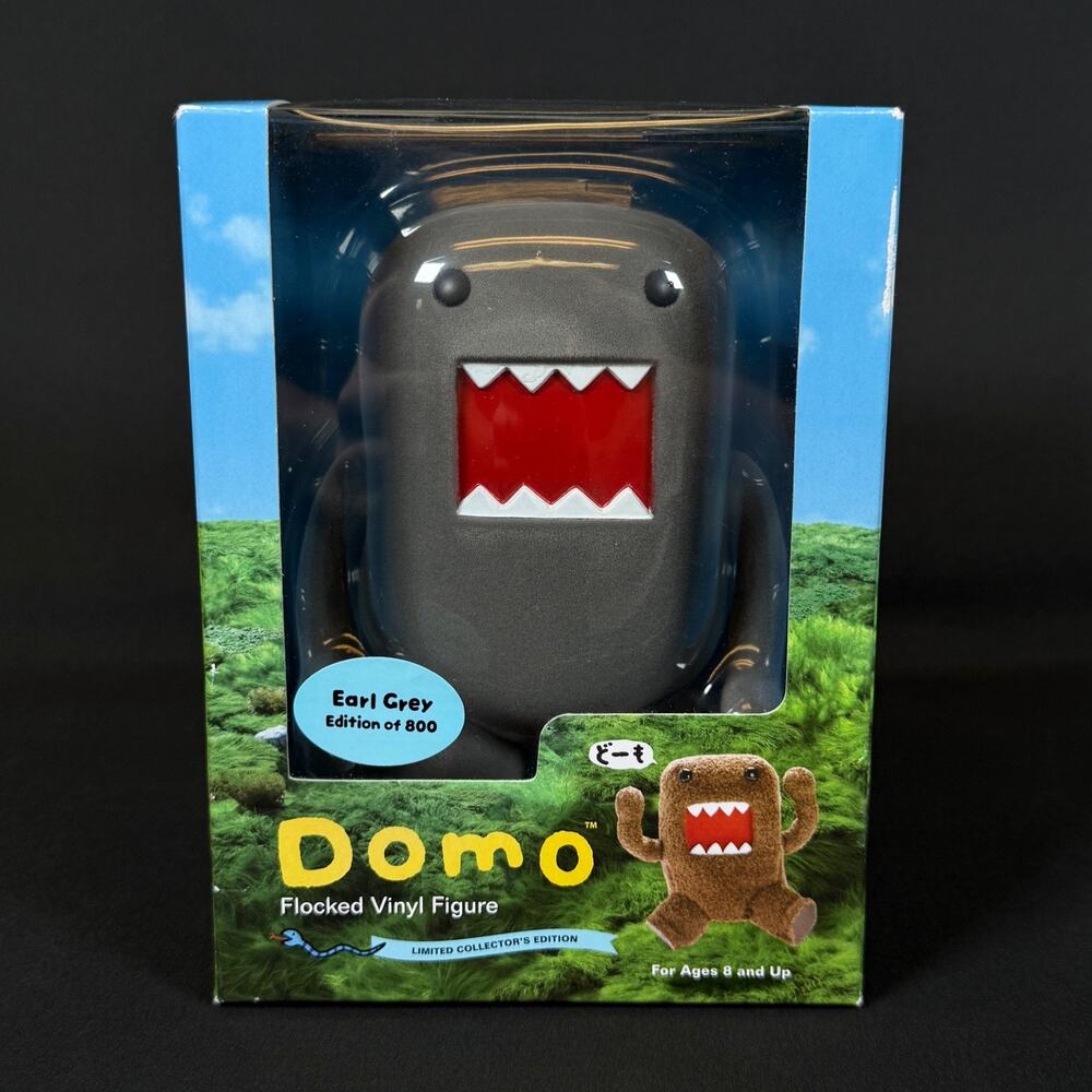 Dark Horse Deluxe Domo Flocked Vinyl Figure Earl Grey 1/800 NEW